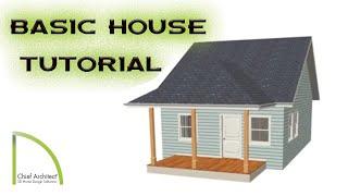 Making a Simple House In Chief Architect Tutorial for Beginners