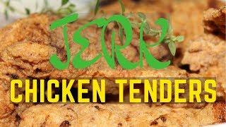 Jerk Chicken Tenders | Cultured Caitlin Collab