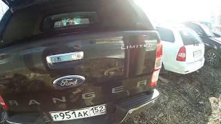 Покраска крышки багажника Ford Ranger.