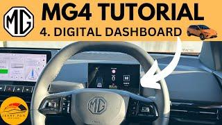 MG4 Tutorial / User Guide - 4. Digital Dashboard / Driver Cluster Information - How to MG4