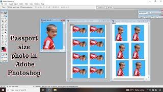 Passport Size Photo Kaise Banaye | How To Create Passport Size Photo In Photoshop