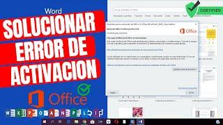  Soluciona el Error de Activación en Office 2024 (Word, Excel, PowerPoint) 