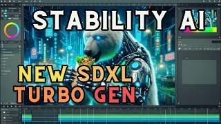 Stability AI SDXL Turbo Image Generation
