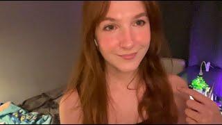 hi! my first time again (soft whispering and spit painting) asmr