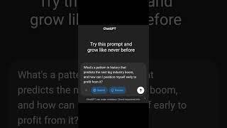 Chat GPT Prompt #29 #chatgpt  #prompt #prompthub #ai #machine #technology