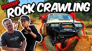 Rock Crawling My 1000hp 4x4 | TJ Jack Rolls?