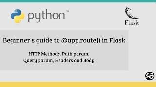 Beginner's guide to @app.route() decorator in Flask