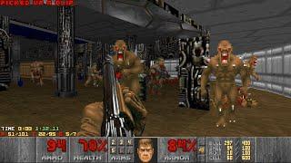 Ultimate Doom: Episode 1 - UV-Max Speedrun in 17:49