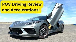 2024 C8 Corvette | POV Driving Review and 0-60