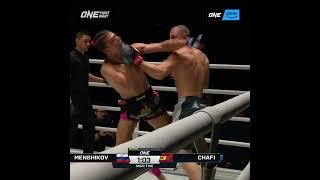 Taunt at your own risk  Dmitry Menshikov SLEEPS Mouhcine Chafi in the opening frame! 