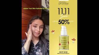 Retinol Mushroom Serum  | Organic Promise | 11.11 Sale | 50% Off