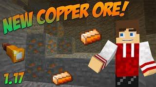Minecraft 1.17 NEW Copper Ore, Spyglass and Lightning Rods