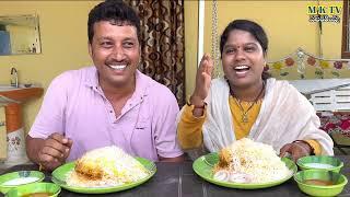 2KG పనీర్ బిర్యాని తిండిపోటి || Eating Challange || Thindi Poti#MKTV పలకరింపు