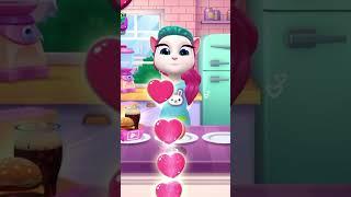 Никогда НЕ ДАВАЙ ГОВОРЯЩЕЙ АНДЖЕЛЕ ОТРАВЛЕННЫЙ СМУЗИ! - Talking Angela #shorts