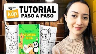 Cómo Crear Un Libro Para Colorear Y Ganar Dinero en Amazon KDP Usando Canva