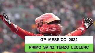 Ottima Ferrari! Sainz vince il GP del Messico, Leclerc sul podio: prosegue la rimonta sulla McLaren!