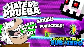 ¡¡¡EL HATER EN EL MEJOR GEOMETRY DASH!!!