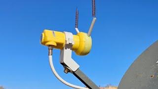 Convert an old LNB into a powerful antenna to watch HD terrestrial channels