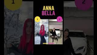 Anna Gazanis  vs. Bella Poarch  Dance Nonaisan Challenge  #dance #tiktok #shorts #fyp #bella