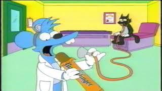 The Simpsons Itchy & Scratchy Butterfinger TV Commercial