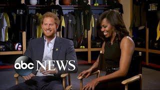 Michelle Obama, Prince Harry Interview About The Invictus Games