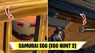 Fortnite SAMURAI EGG | Egg Hunt 2 SAMURAI EGG Location | Where is SAMURAI EGG in Egg Hunt 2 Forest!