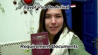 Egypt Visa on Arrival 2024: Step-by-Step Tourist Visa Process & Required Documents