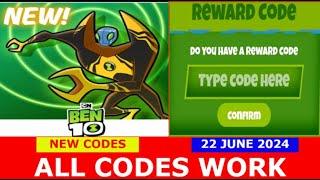 *ALL CODES WORK* Ben 10 Super Hero Time ROBLOX | JUNE 22, 2024