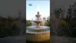 Natural Stone Carved Marble Tier Water Fountain for Summer Yard Decoration JSBS wholesale