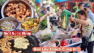 Nuốt Nước Miếng Không Ngừng Với Bún Riêu,Bột Chiên Độc Lạ,Bao Lâu Khách Cũng Đợi