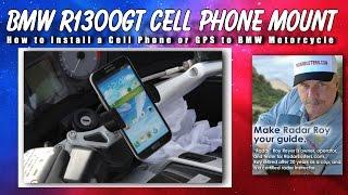 BMW K1300GT Cell Phone GPS Mount - Techmount