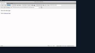 Dreamweaver Tutorial - Internal & External Links