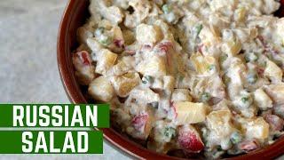 Creamy Russian Salad | Easy Party Salad | Mamagician