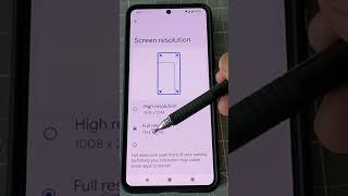 How to Change Screen Resolution on Pixel 8 Pro