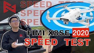 FIMI X8SE 2020 - MAX SPEED TEST