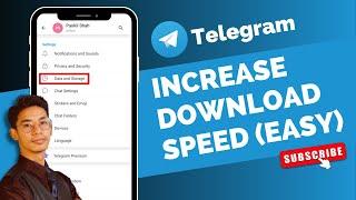 How To Increase Telegram Download Speed !