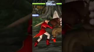 Helena vs Tengu in DOA2 Sega Dreamcast #fedoralinux #sega