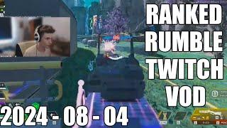 Apex Legends Ranked Rumble FULL VOD - AleexTg  2024 08 04