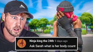 STOP ASKING US WEIRD QUESTIONS!