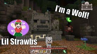 Wolf Evolve Part 1 - Minecraft with Lil Strawbs