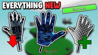 Everything NEW in the MATERIALIZE Glove Update | Roblox Slap Battles