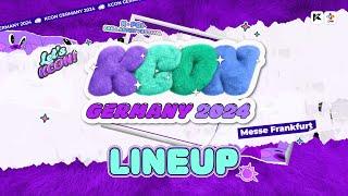 [KCON GERMANY 2024] DAILY LINEUP