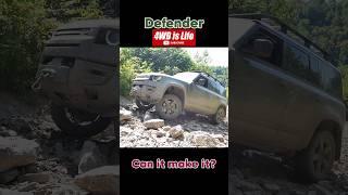 Best traction control offroad - Land Rover Defender #automobile #landroverdefender #offroad