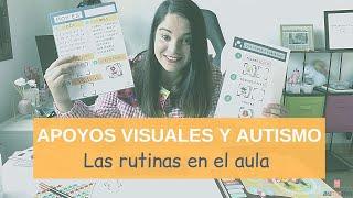 APOYOS VISUALES y AUTISMO: Rutinas en el aula  ¡Descarga las plantillas!