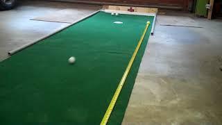 Stimpmeter Taylor Putting Distance Board ACTUAL "DEMO"