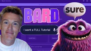 How to Use Google Bard NEWLY UPDATED Full Google AI Chatbot Tutorial