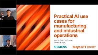 Practical AI use cases for manufacturing