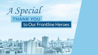 A Special Thank You to Our Frontline Heroes