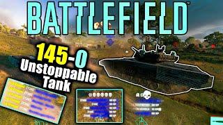 Battlefield 2042 Tank WORLD RECORD!? - 145-0 Killstreak