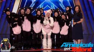 Loco Pop Familia Full Performance | Americas Got Talent 2025 Auditions Week 4